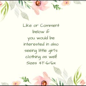 Little Girl’s Clothing!